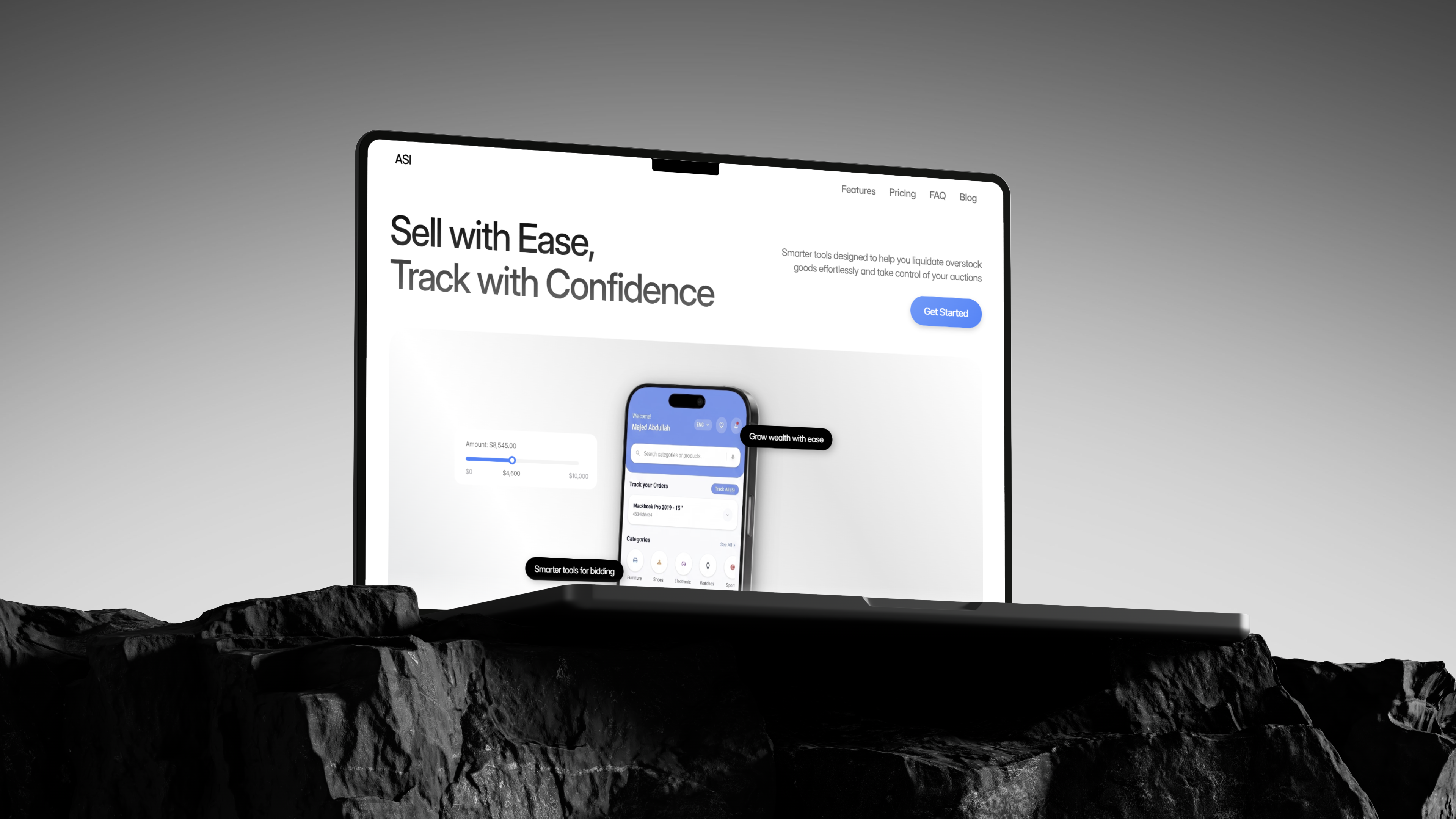 Auction Platform: a two-sided marketplace for sellers and bidders